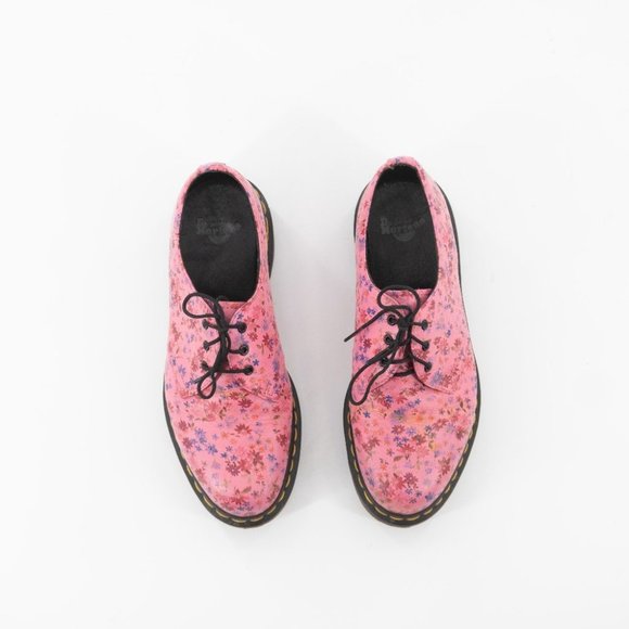 Dr. Martens Pink Floral Sneakers - Picture 2 of 11